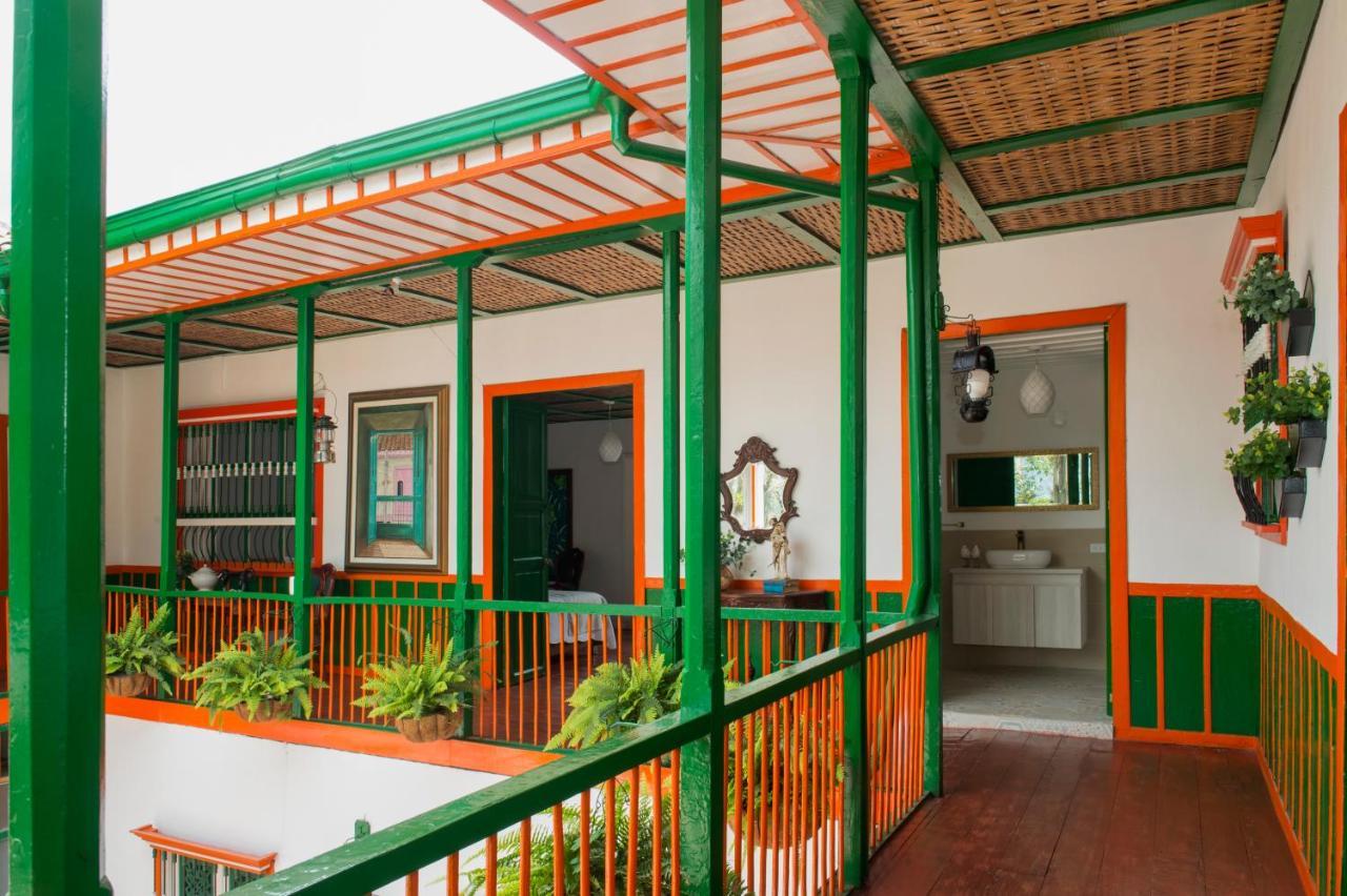 Hacienda Charrascal Coffe Farm Apartment มานิซาเลส ภายนอก รูปภาพ
