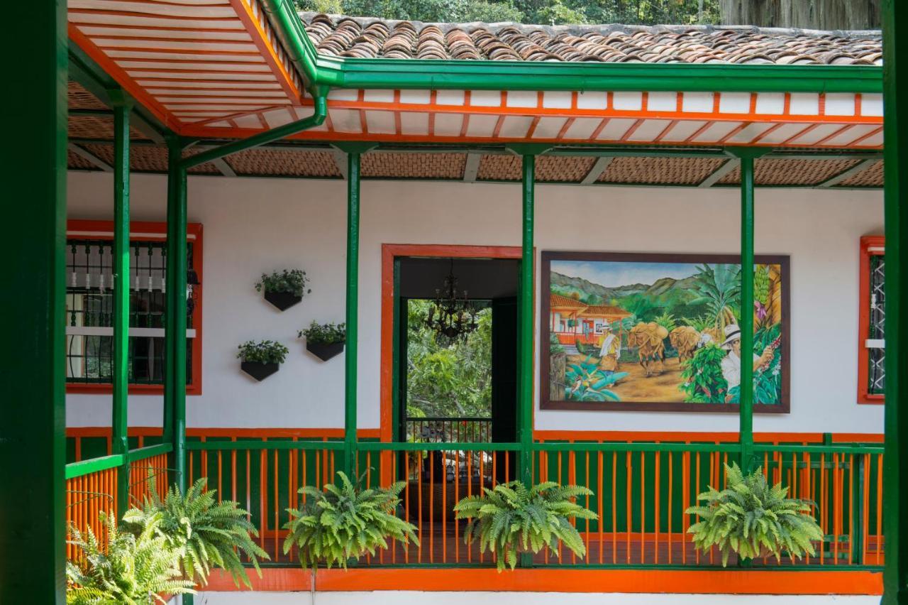 Hacienda Charrascal Coffe Farm Apartment มานิซาเลส ภายนอก รูปภาพ
