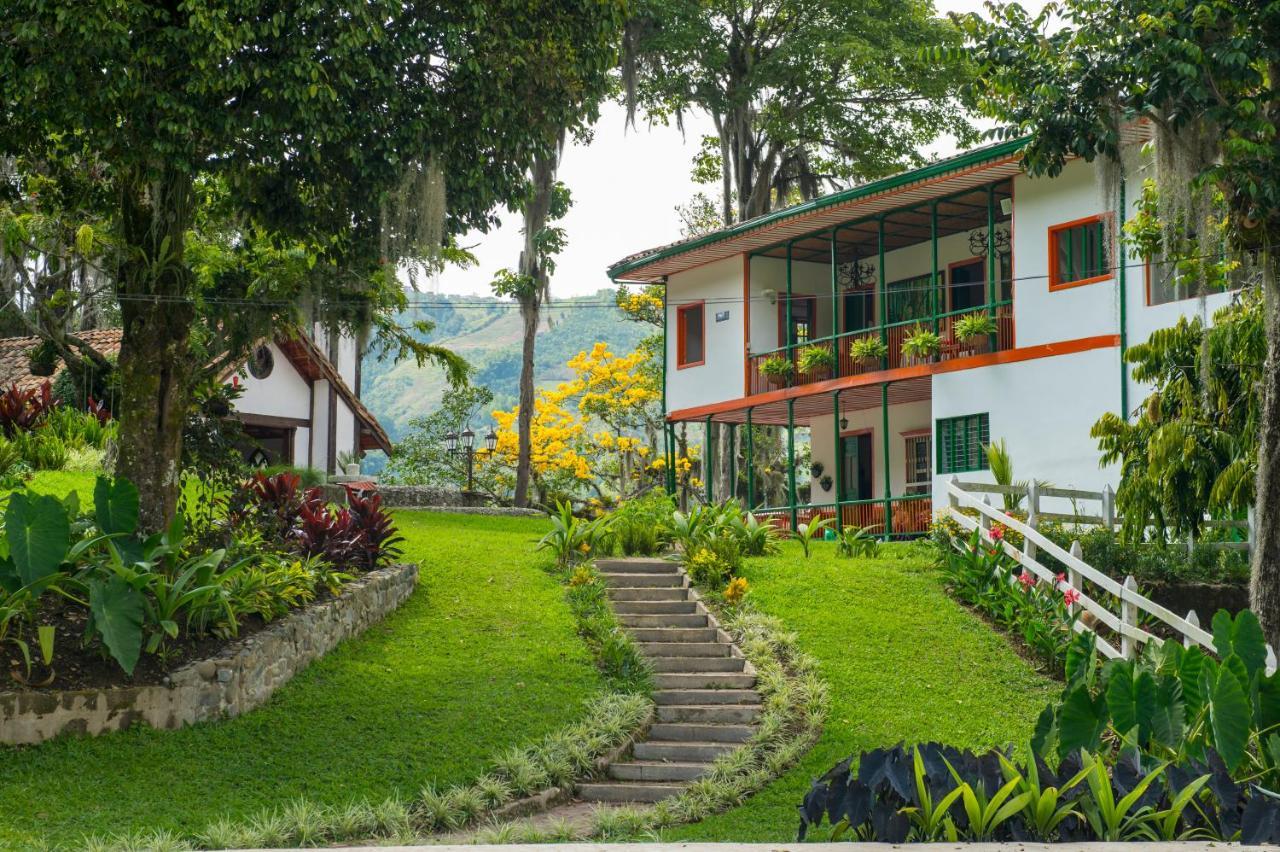 Hacienda Charrascal Coffe Farm Apartment มานิซาเลส ภายนอก รูปภาพ