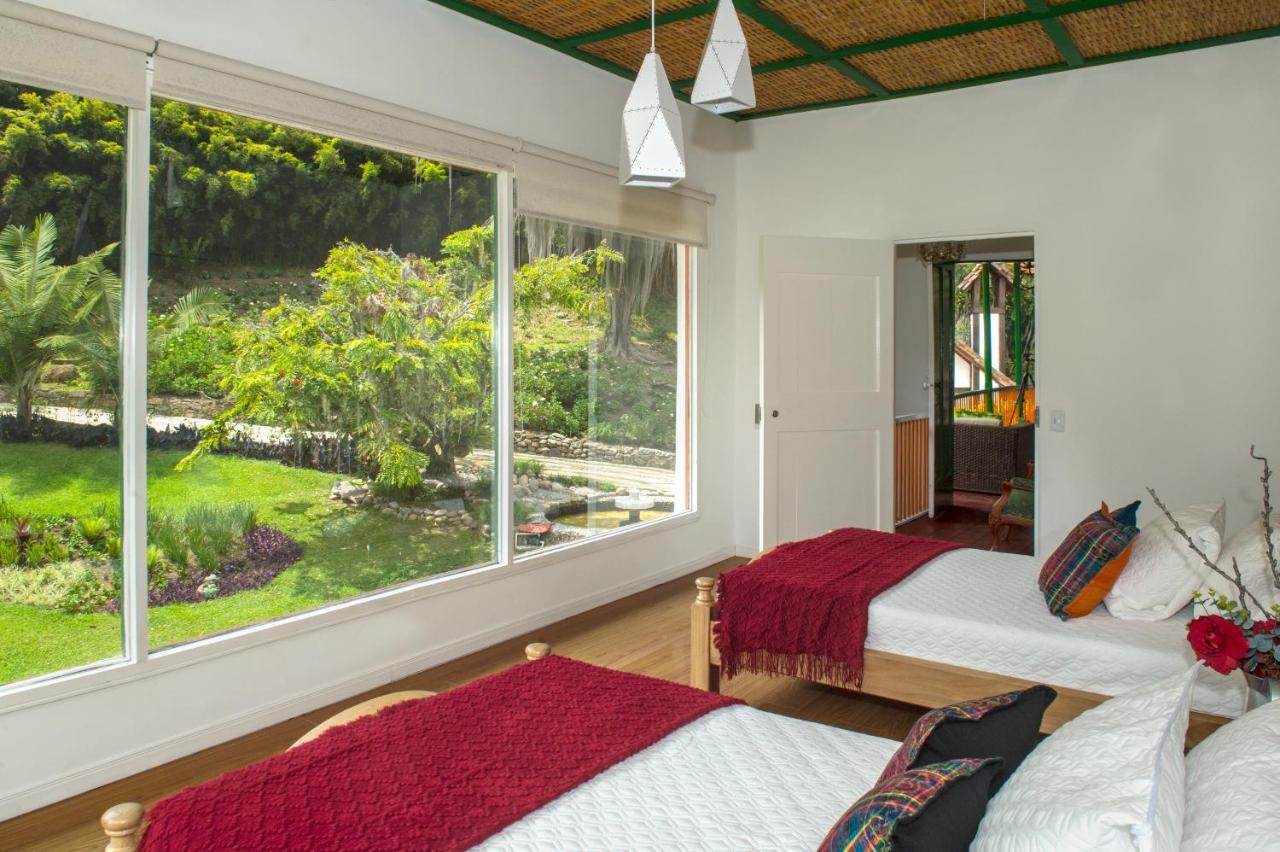 Hacienda Charrascal Coffe Farm Apartment มานิซาเลส ภายนอก รูปภาพ