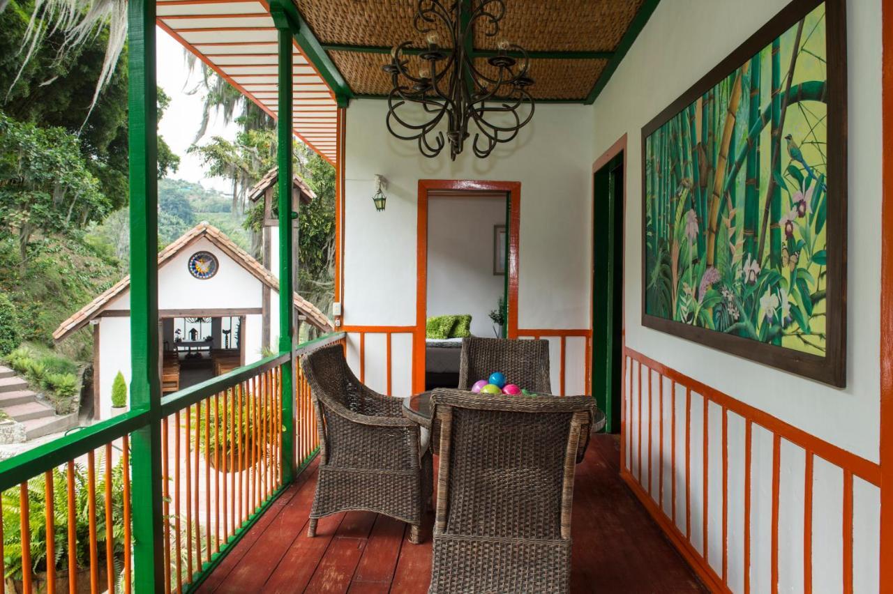 Hacienda Charrascal Coffe Farm Apartment มานิซาเลส ภายนอก รูปภาพ