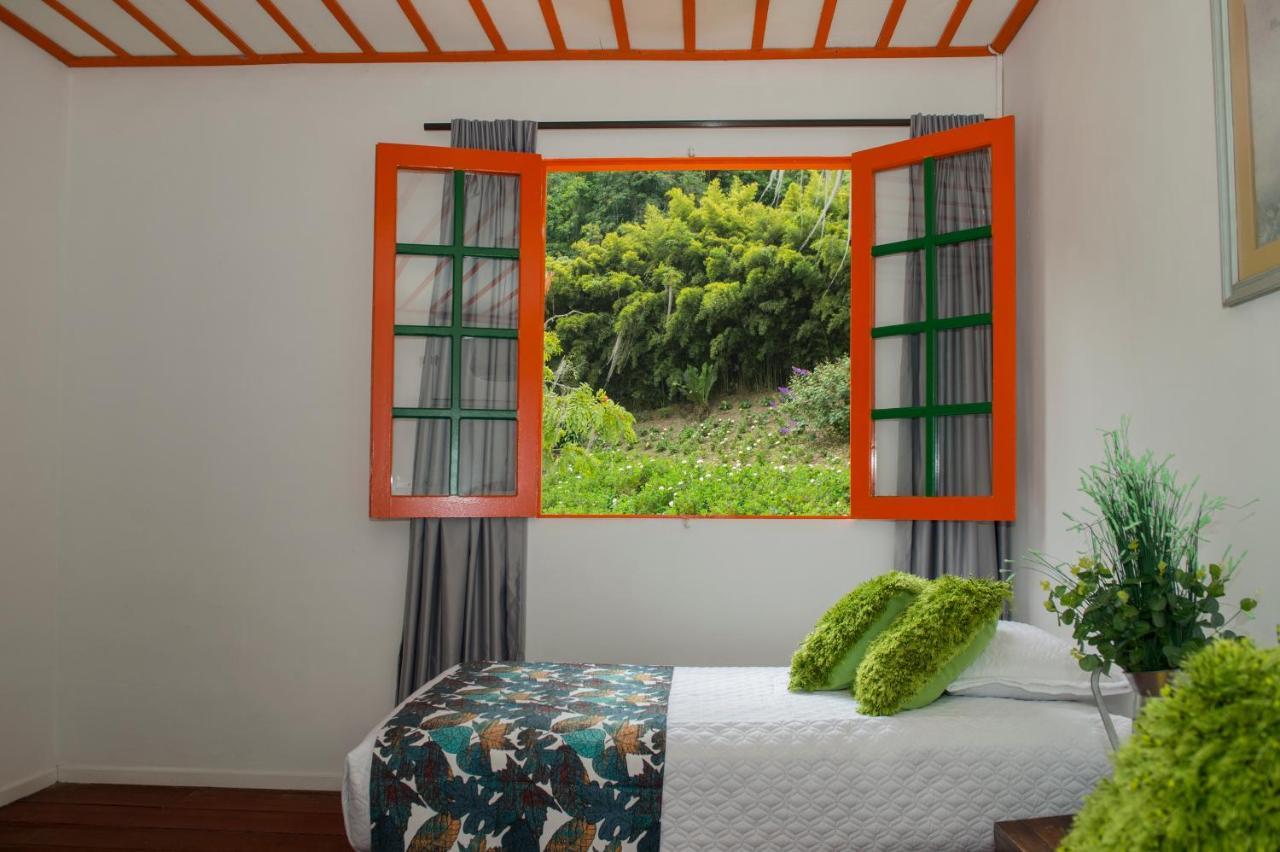 Hacienda Charrascal Coffe Farm Apartment มานิซาเลส ภายนอก รูปภาพ