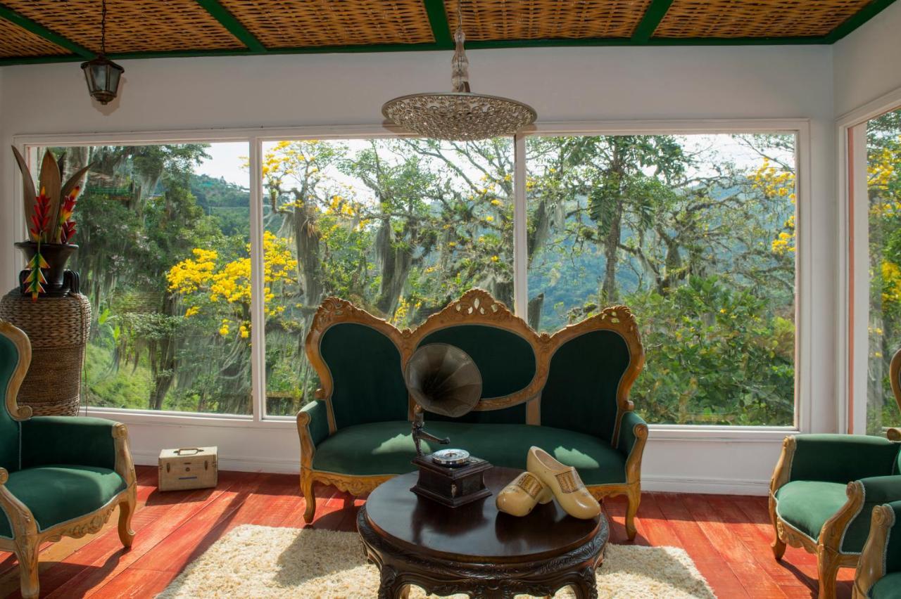Hacienda Charrascal Coffe Farm Apartment มานิซาเลส ภายนอก รูปภาพ